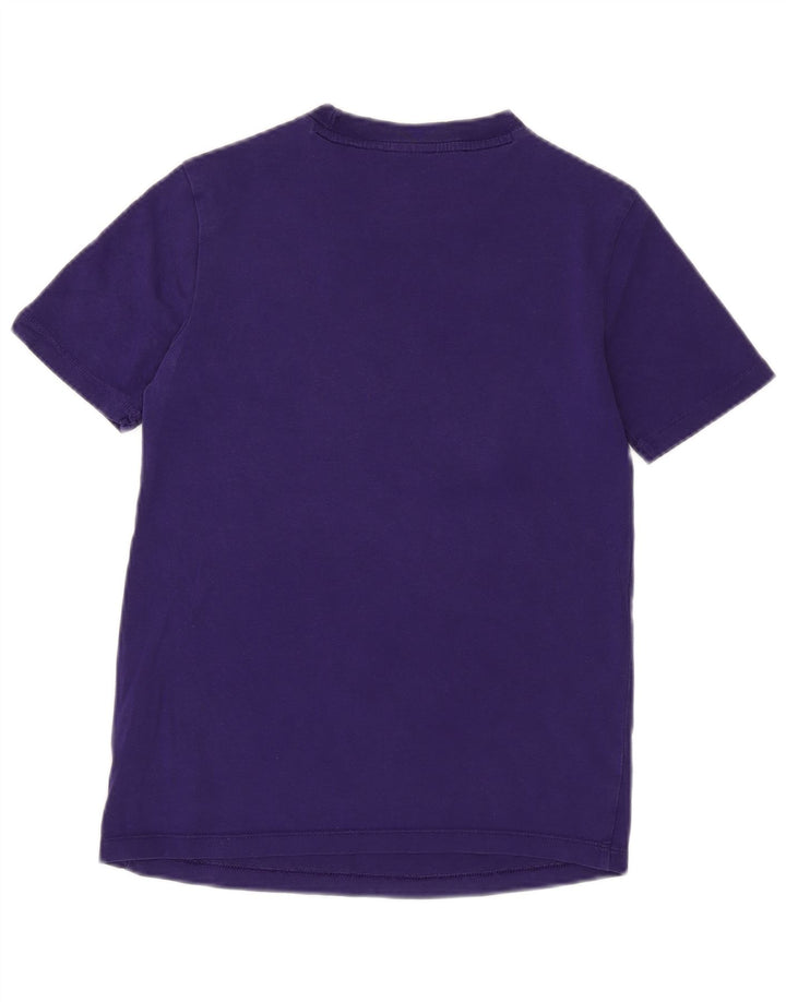 ADIDAS Camiseta gráfica para mujer Top UK 4 XS Algodón morado