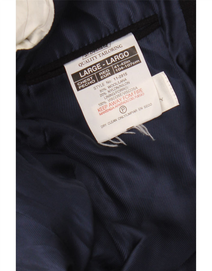 Chaqueta tipo blazer de 3 botones para hombre UK 40 Large