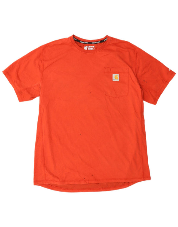 Carhartt Mens Relaxed Fit Camiseta Top Grande Naranja