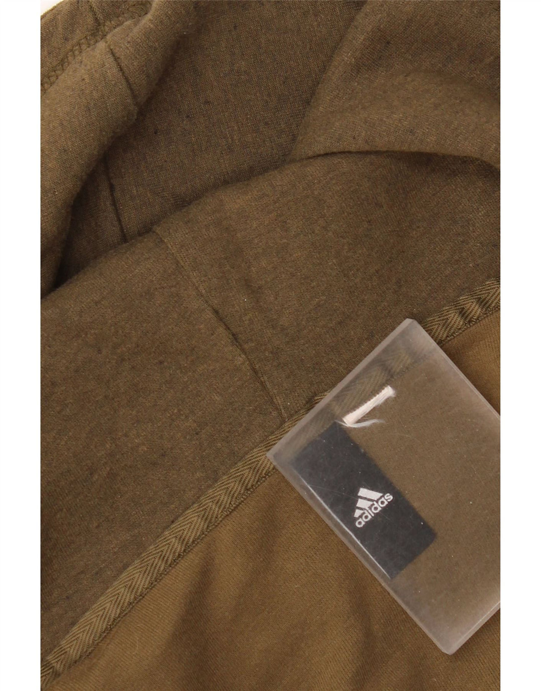 Adidas Hombre Graphic Zip Sudadera con capucha Medium Khaki