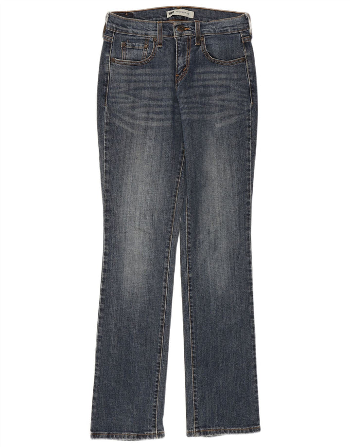 LEVI'S Jeans rectos 505 para mujer US 2 XS W25 L31 Algodón azul