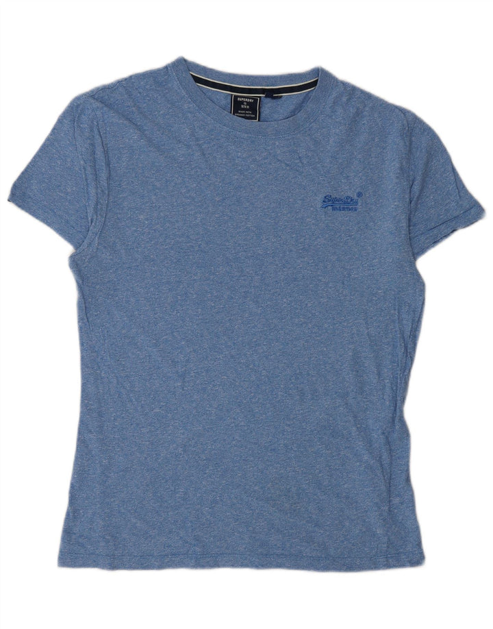 Superdry Hombre Camiseta Top Small Azul Algodón