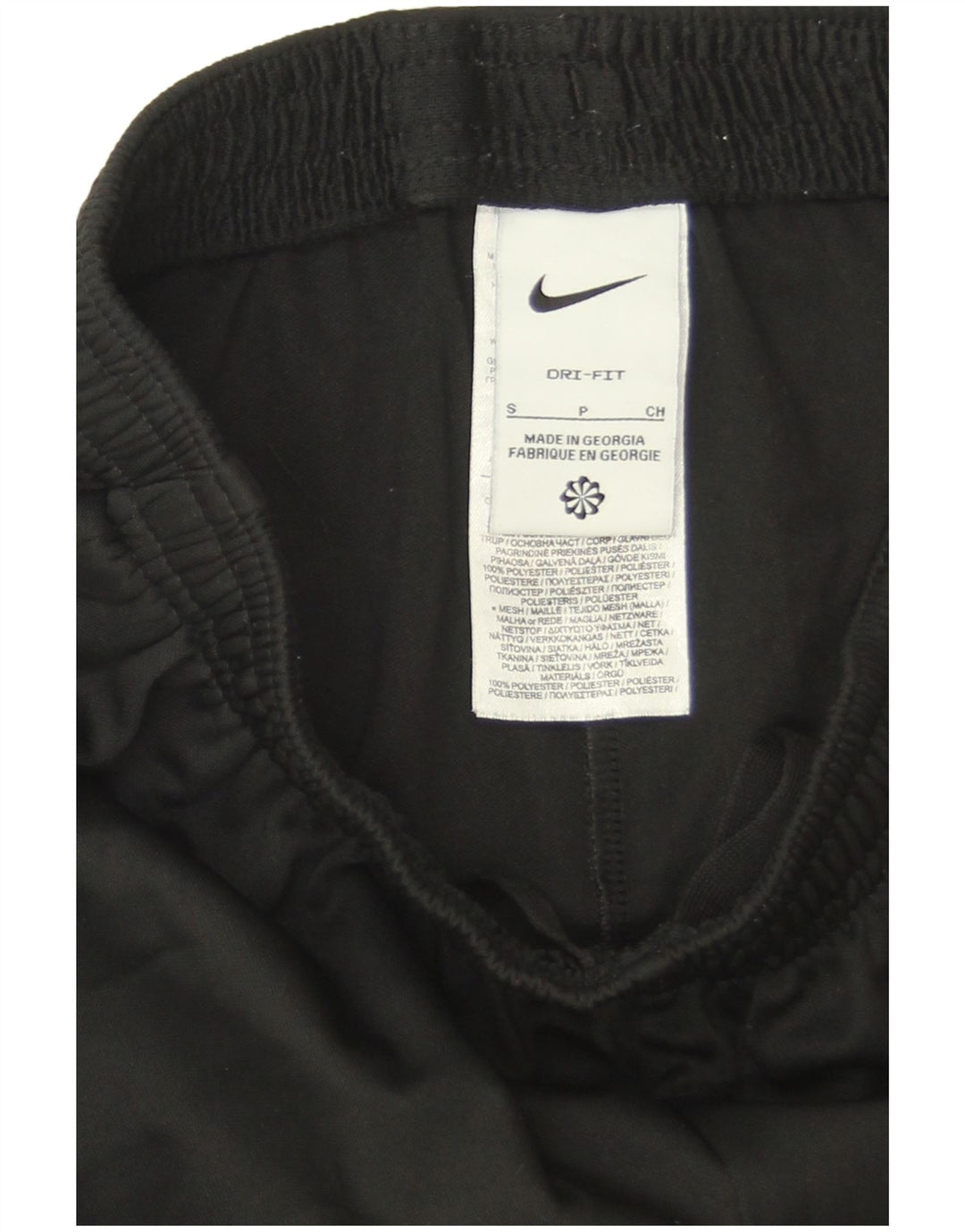 Nike - Pantalones de chándal Dri Fit para hombre (talla pequeña), color negro, poliéster