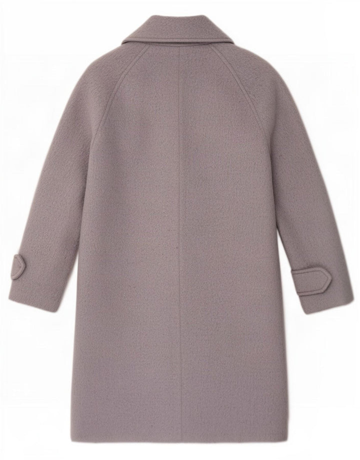 Zara Mujer Abrigo Cruzado UK 10 Small Azul