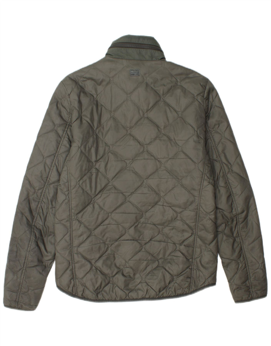 G-Star Chaqueta acolchada con capucha para hombre UK 36 Small Caqui Poliamida