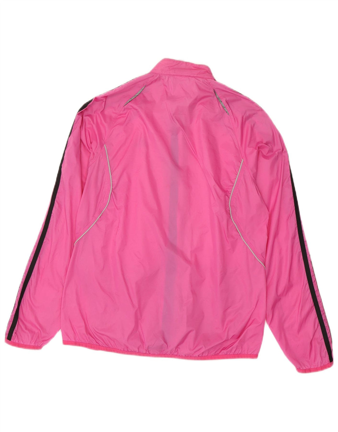 Adidas - Chaqueta de chándal para mujer, talla 40, talla grande, nailon rosa