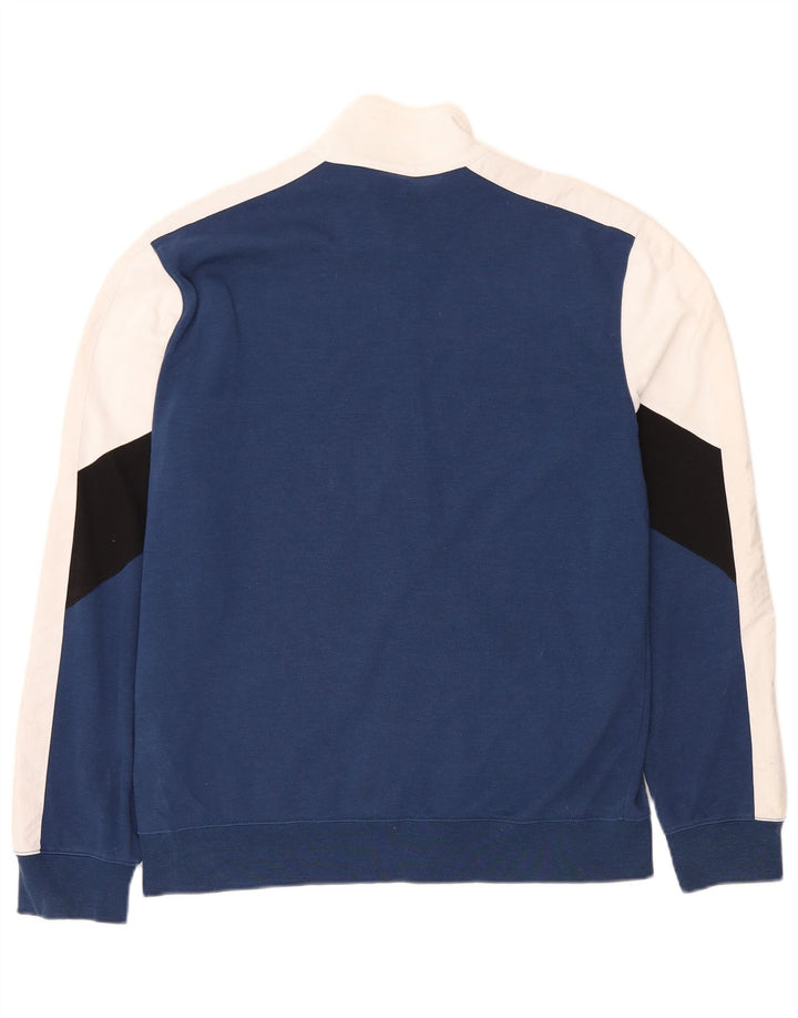 CHAMPION Chaqueta de chándal para hombre XL Azul Colorblock Algodón