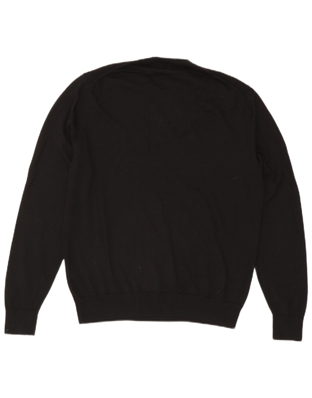 Paul Smith - Jersey de cuello redondo para hombre, talla grande, lana negra