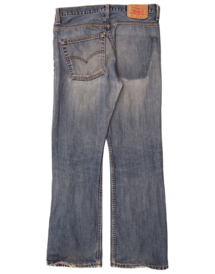 Levi's Hombre 507 Vaqueros Bootcut W32 L32 Algodón Azul