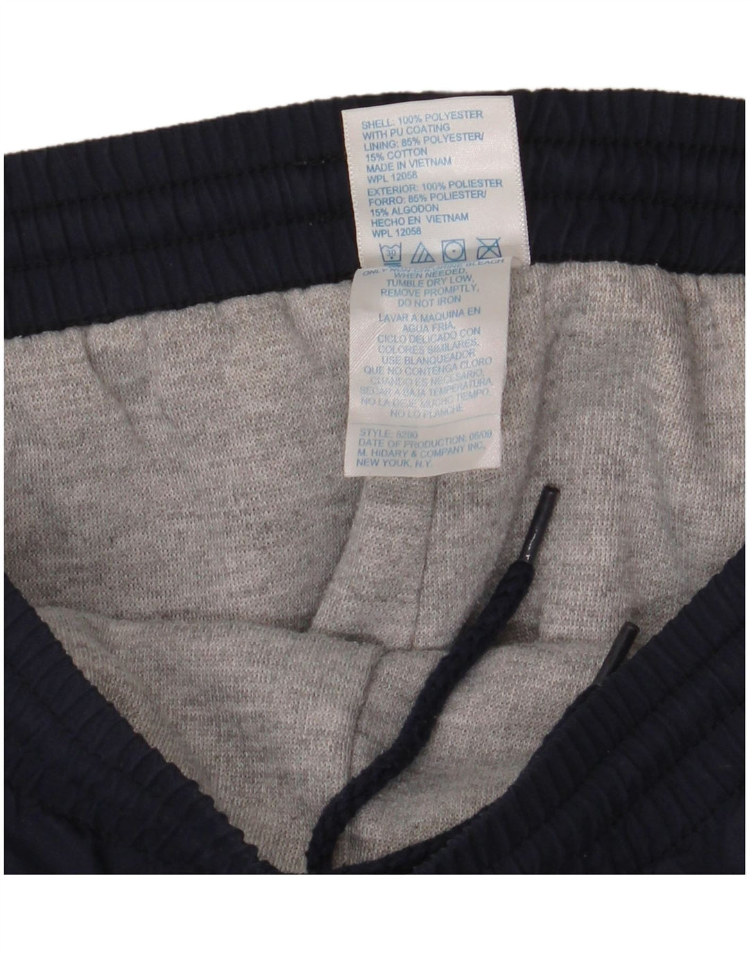 Russell Athletic Pantalones cortavientos para niños 7-8 años Pequeño Azul Marino