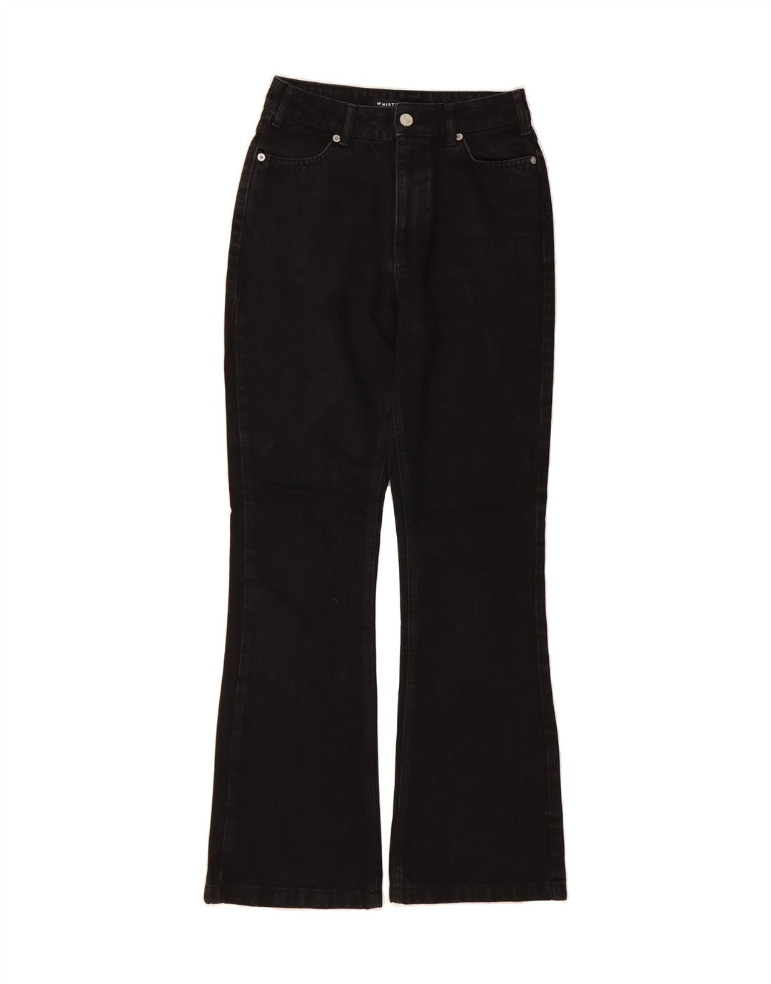 WHISTLES Womens Bootcut Jeans W26 L32 Black Cotton Vintage Whistles and Second-Hand Whistles from Messina Hembry 