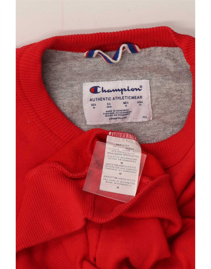 Champion Sudadera Jumper Medium Rojo Algodón Hombre
