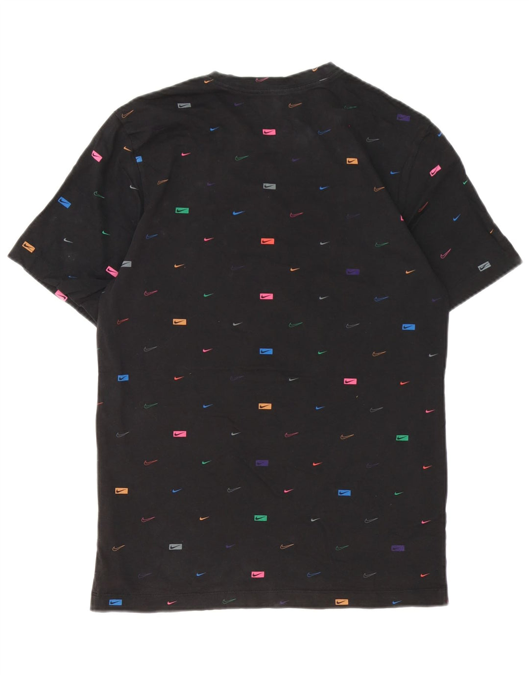 Nike - Camiseta gráfica para hombre, talla pequeña, algodón negro