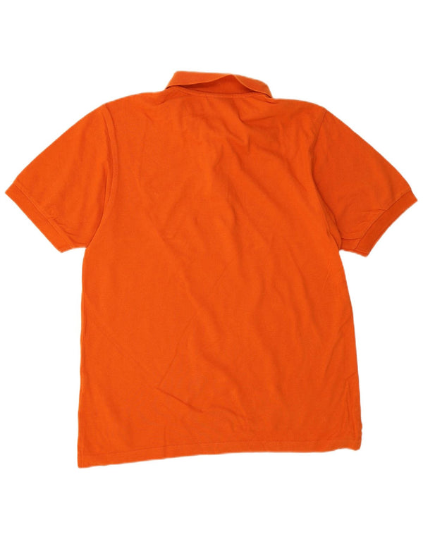 Polo Lotto Hombre Grande Naranja Algodón