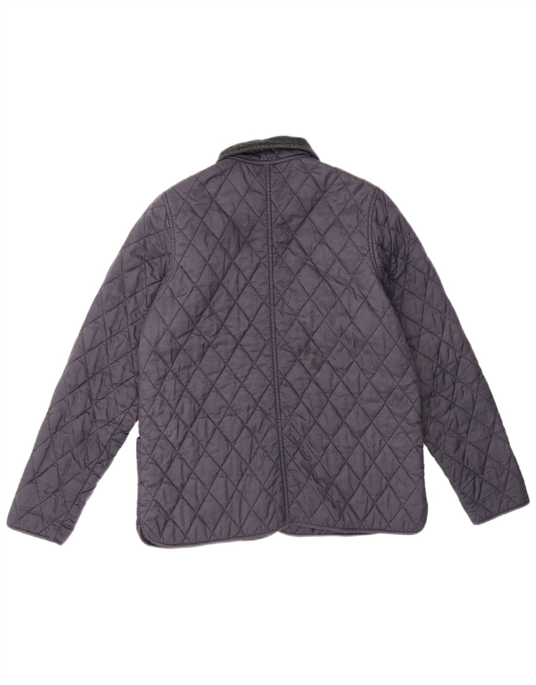 Barbour Chaqueta acolchada para mujer UK 12 Mediana Azul marino Poliéster