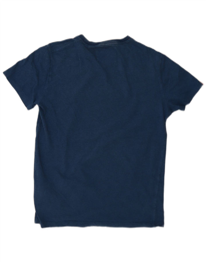 Camiseta Superdry Hombre Top Medium Azul Marino Algodón