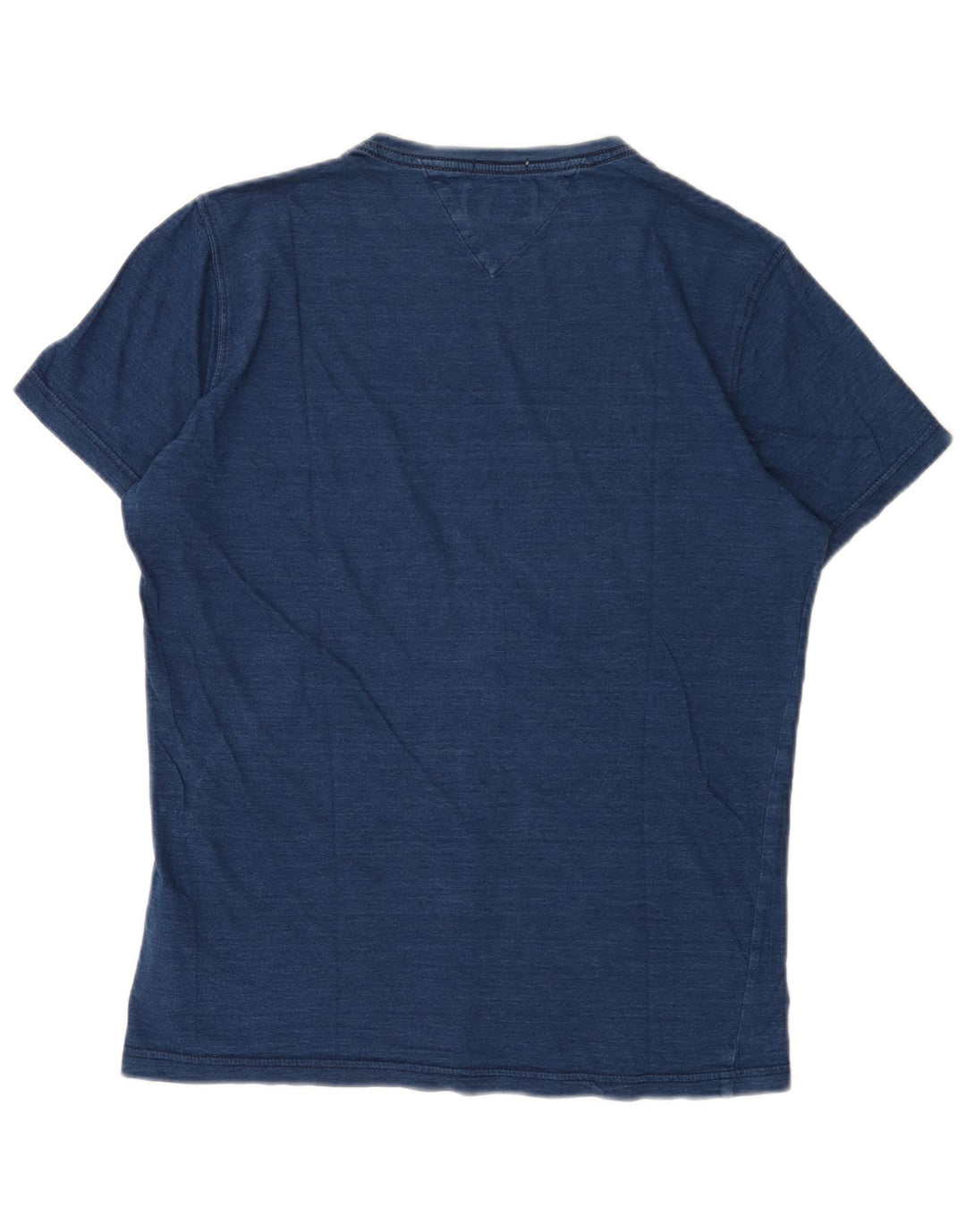 Tommy Hilfiger Camiseta gráfica para hombre Top Medium Azul marino Algodón