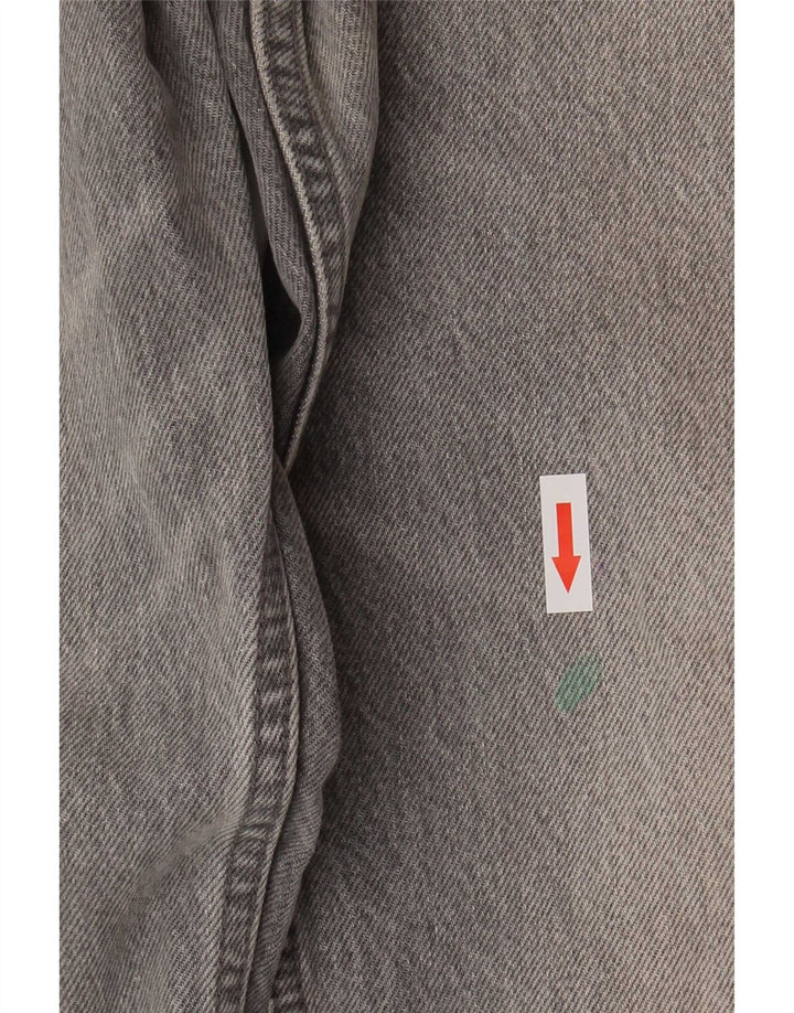 Zara Jeans Rectos Mujer EU 40 Medium W30 L29 Gris