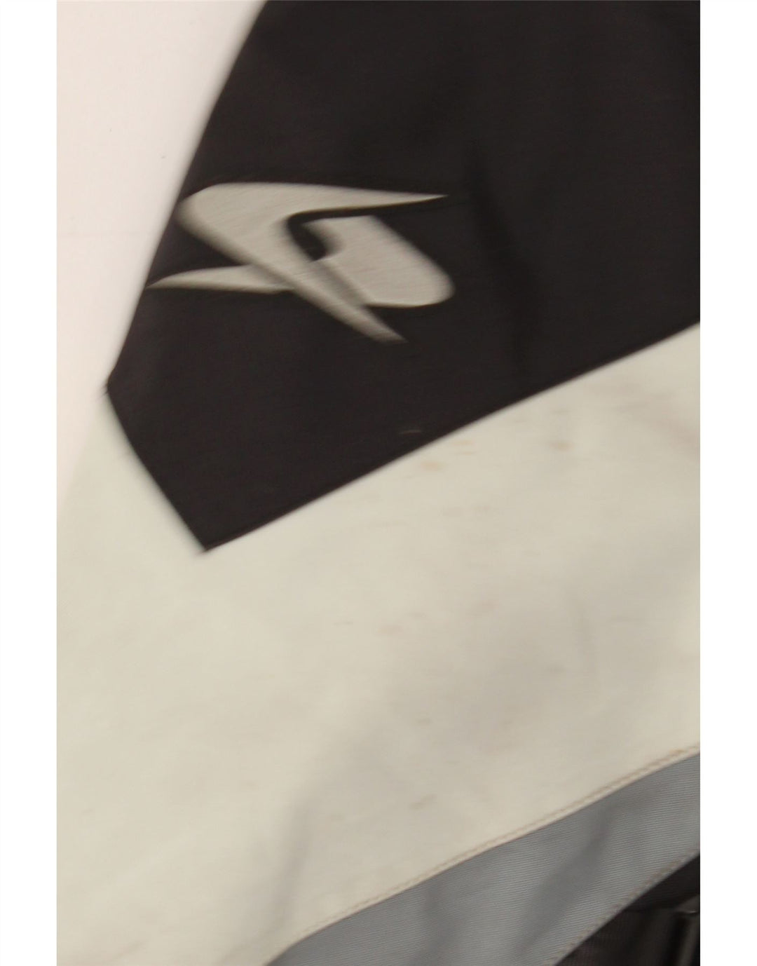 Spyke Chaqueta bomber gráfica para hombre UK 40 Large Black Colourblock Biker