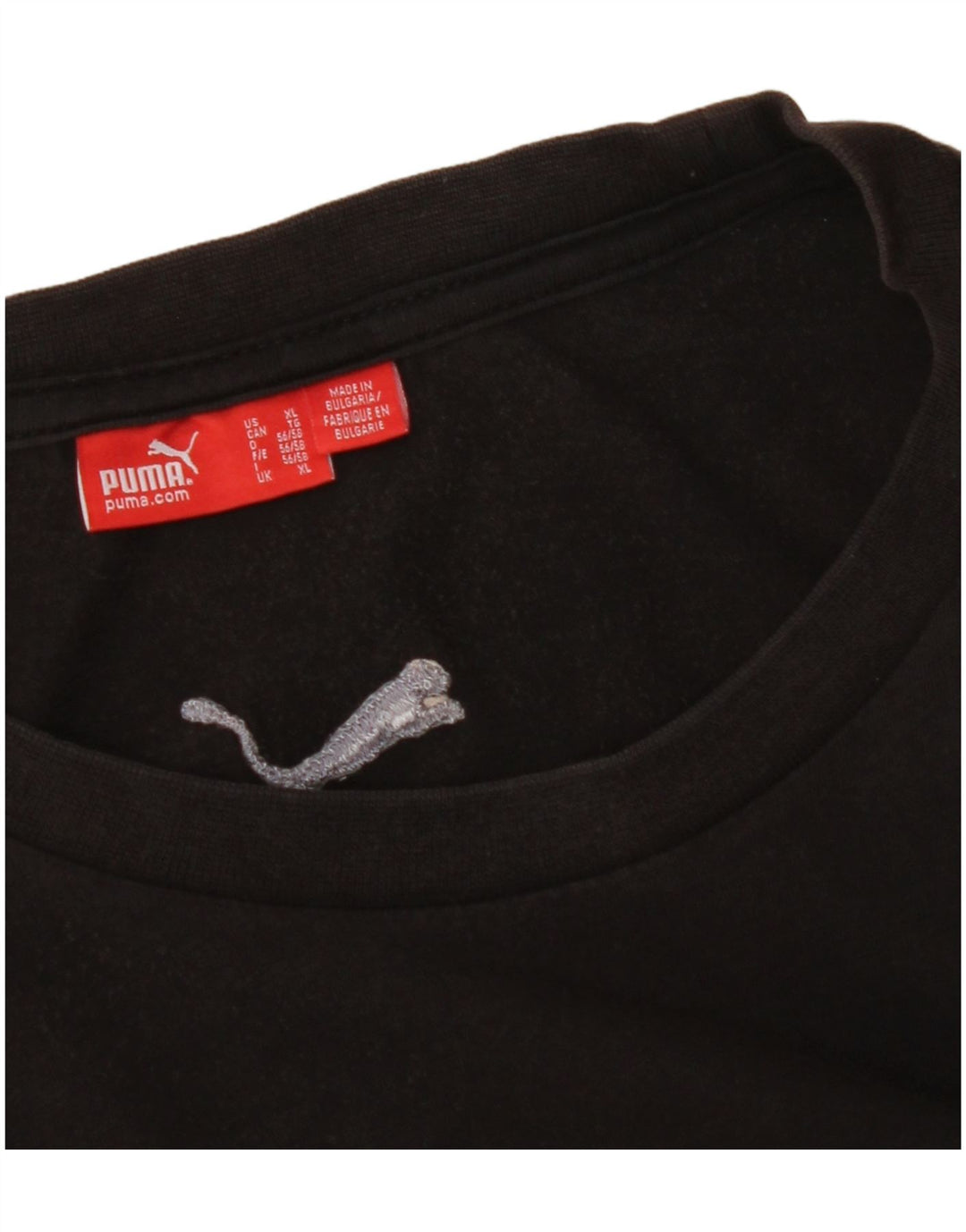 PUMA Camiseta gráfica para hombre Top XL Negro