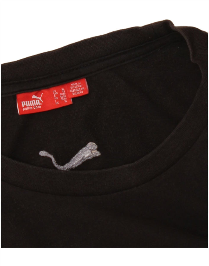 PUMA Camiseta gráfica para hombre Top XL Negro