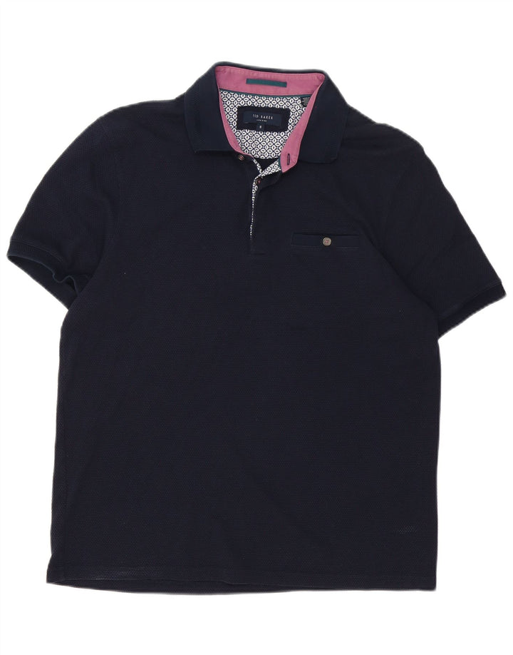 Polo Ted Baker para hombre talla 5 XL azul marino