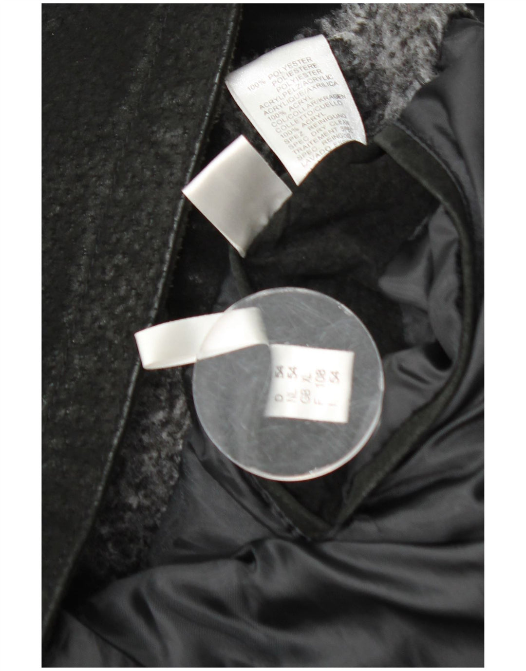 Vintage chaqueta de cuero para hombre Reino Unido 42 XL negro Fair Isle cuero