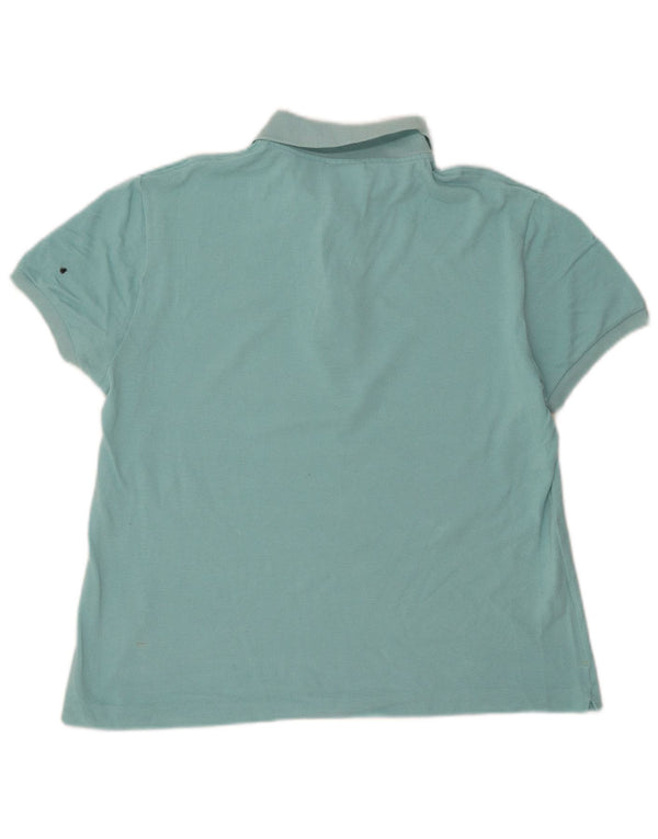 Polo Lacoste para hombre talla 5 grande algodón azul