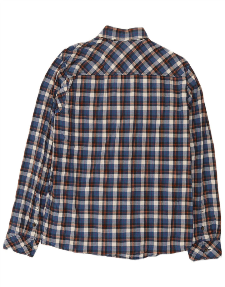 Camisa Carhartt Hombre De Algodón A Cuadros Azul Medio