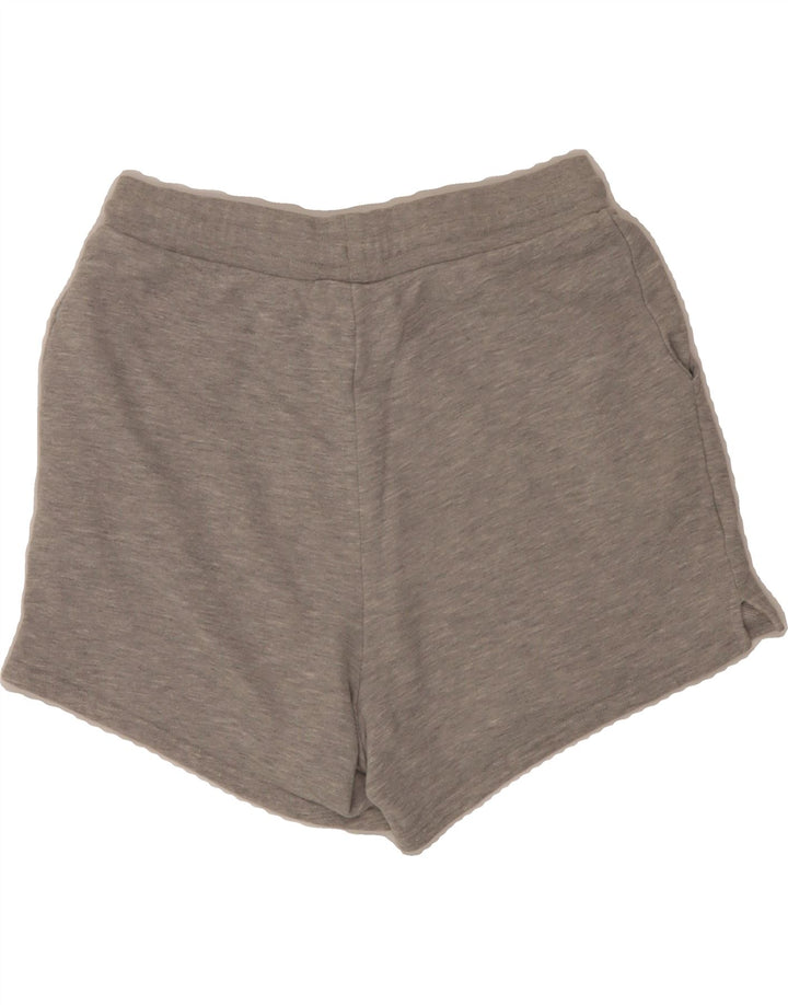 CHAMPION Womens Sport Shorts UK 14 Medium  Grey Cotton Vintage Champion and Second-Hand Champion from Messina Hembry 