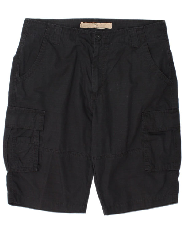 Vintage Hombres Cargo Shorts XL W36 Azul Marino