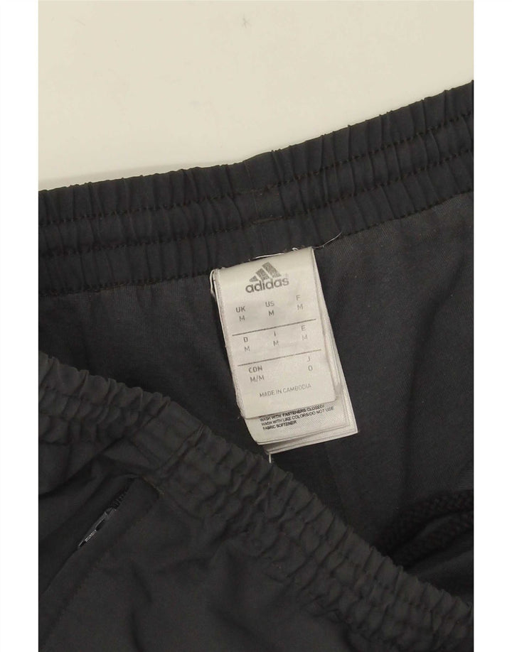 Adidas Hombre Pantalones De Chándal Joggers Gris Medio Poliéster