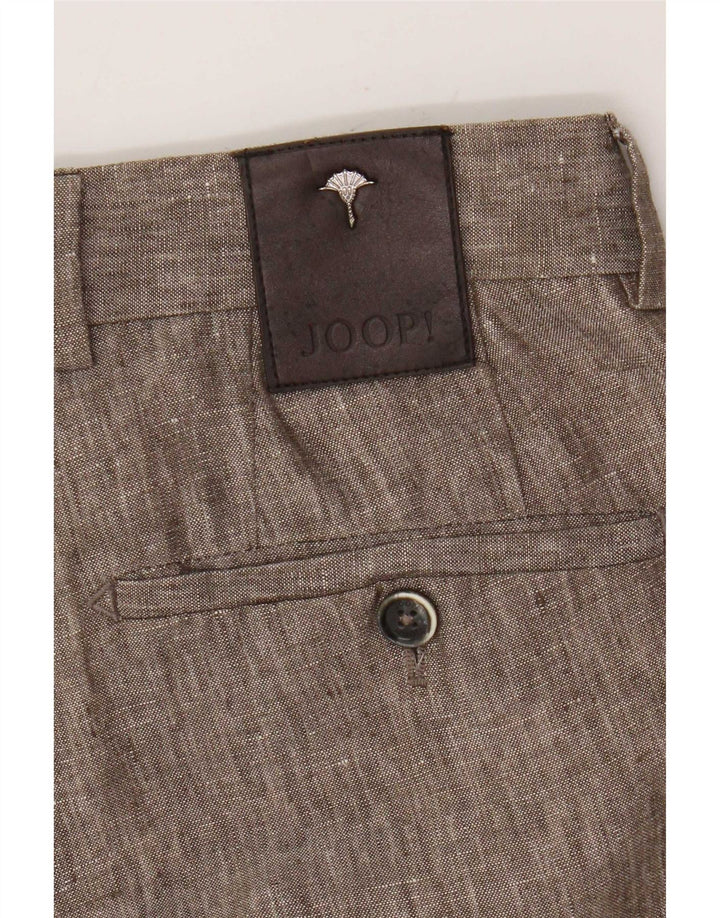 Pantalón De Traje Slim Joop Mujer W32 L32 Beige