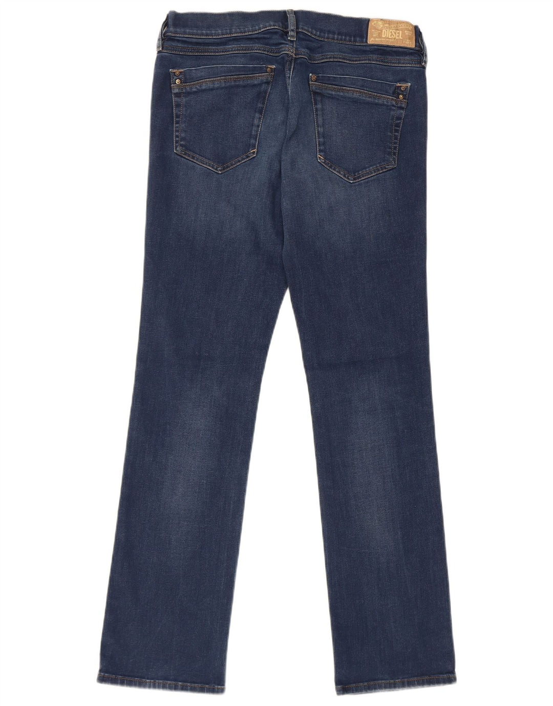 Diesel Mujer Ronhoir Regular Bootcut Jeans W31 L30 Algodón Azul