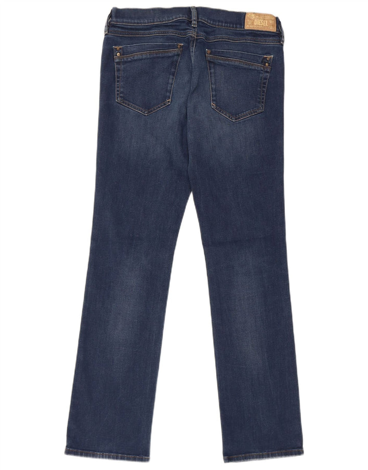 Diesel Mujer Ronhoir Regular Bootcut Jeans W31 L30 Algodón Azul