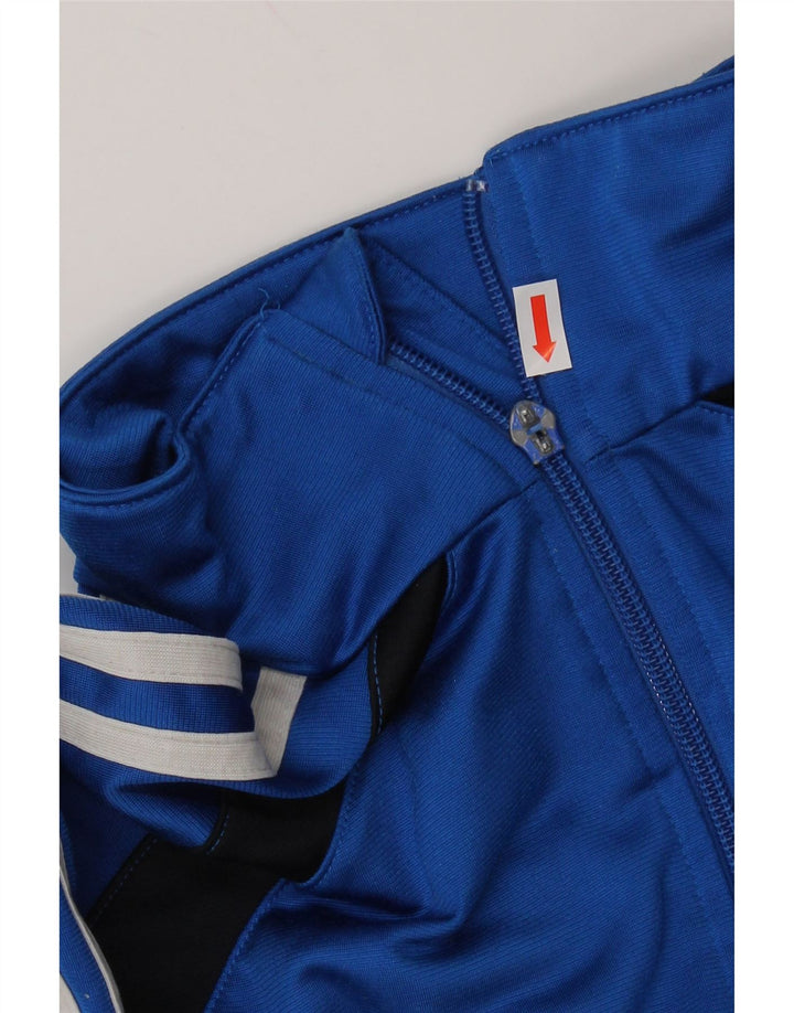 ADIDAS Chaqueta de chándal para niño 15-16 años Azul Poliéster color block