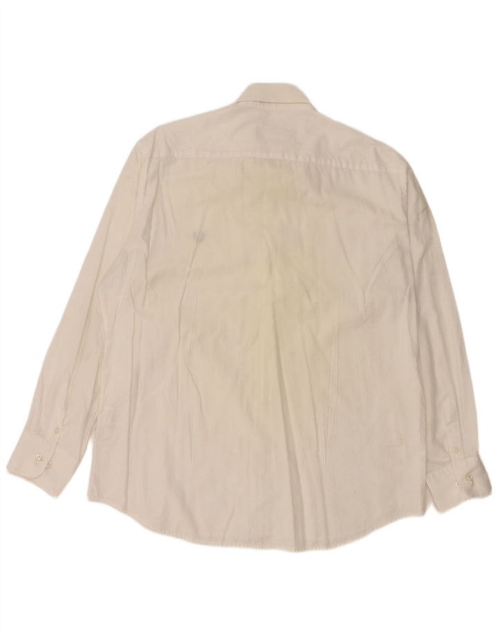 FRED PERRY Camisa ajustada para hombre 2XL Algodón blanco