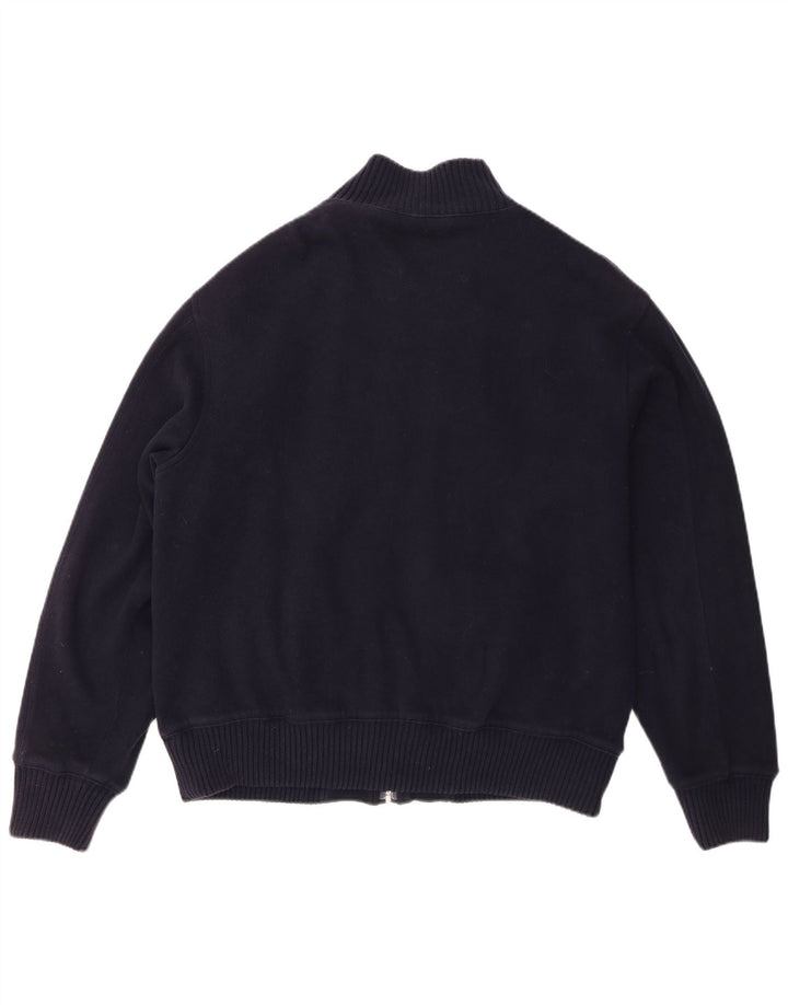 Marks & Spencer - Cárdigan azul Harbor para hombre, talla grande, algodón azul marino