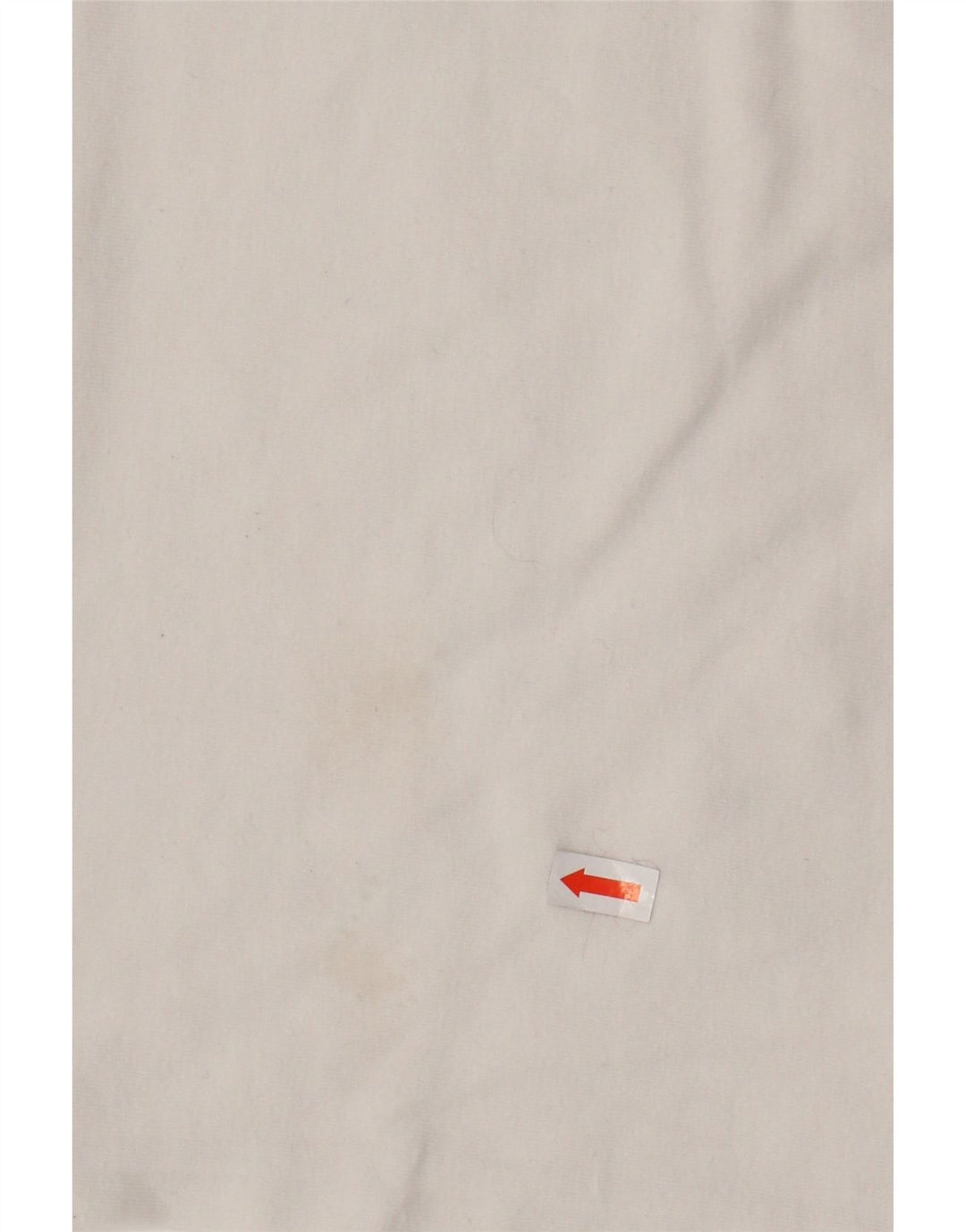 ADIDAS Camiseta para mujer Top UK 40 Grande Algodón blanco roto