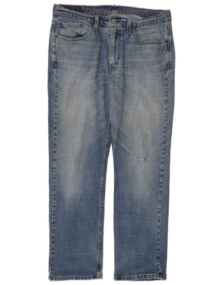 Levi's Hombre 514 Vaqueros Rectos W33 L30 Algodón Azul