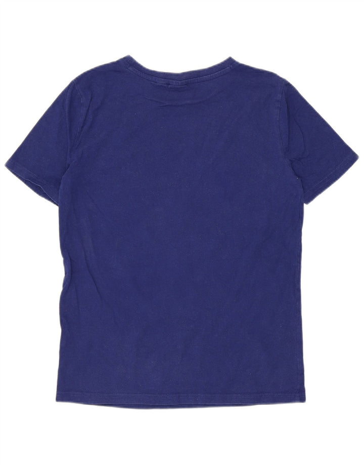 Puma Camiseta gráfica para niño Top 10-11 años Algodón Azul Medio