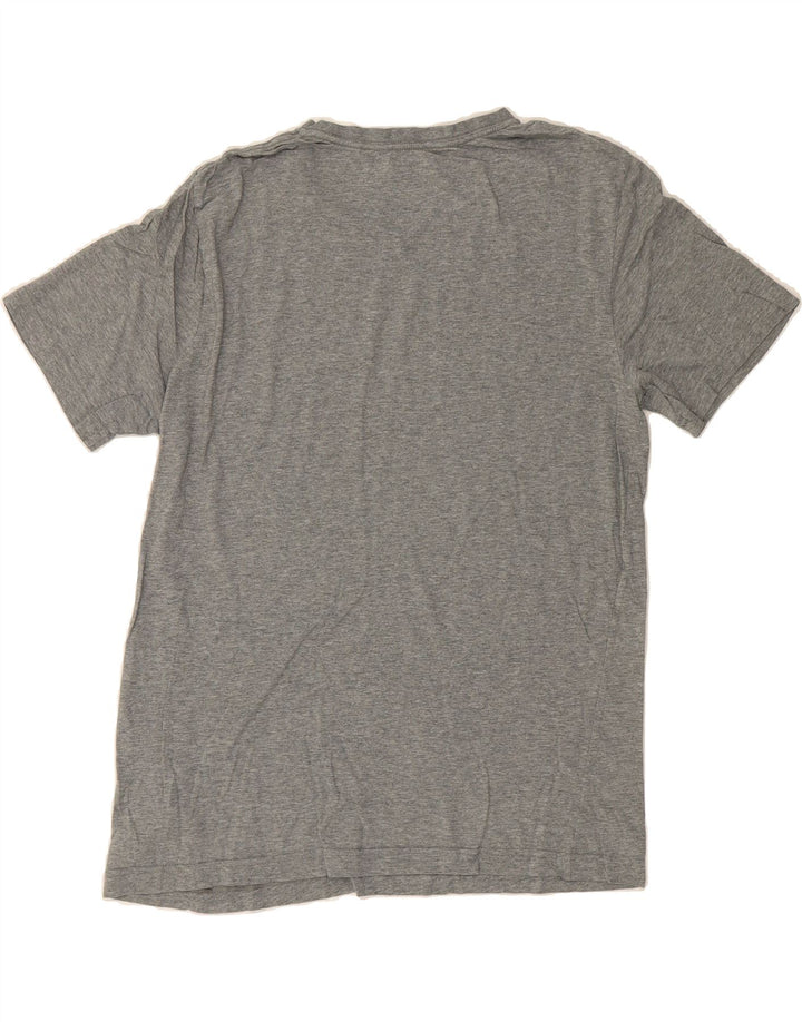 PUMA Mens Graphic T-Shirt Top Medium Grey Cotton Vintage Puma and Second-Hand Puma from Messina Hembry 