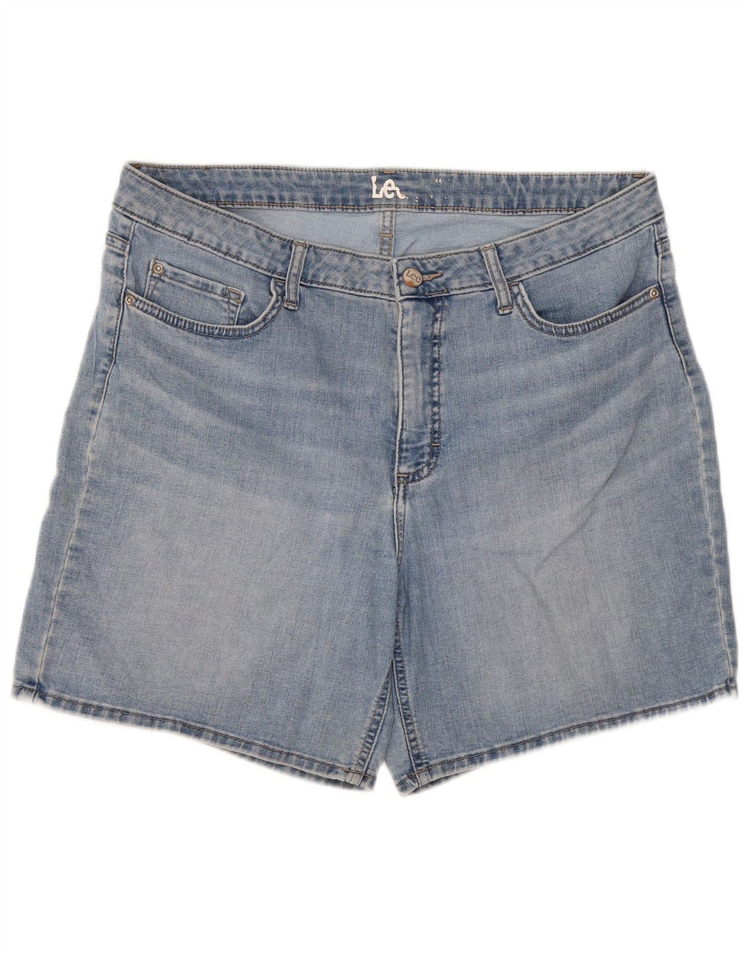Pantalones cortos vaqueros Lee para mujer W38 XL Azul