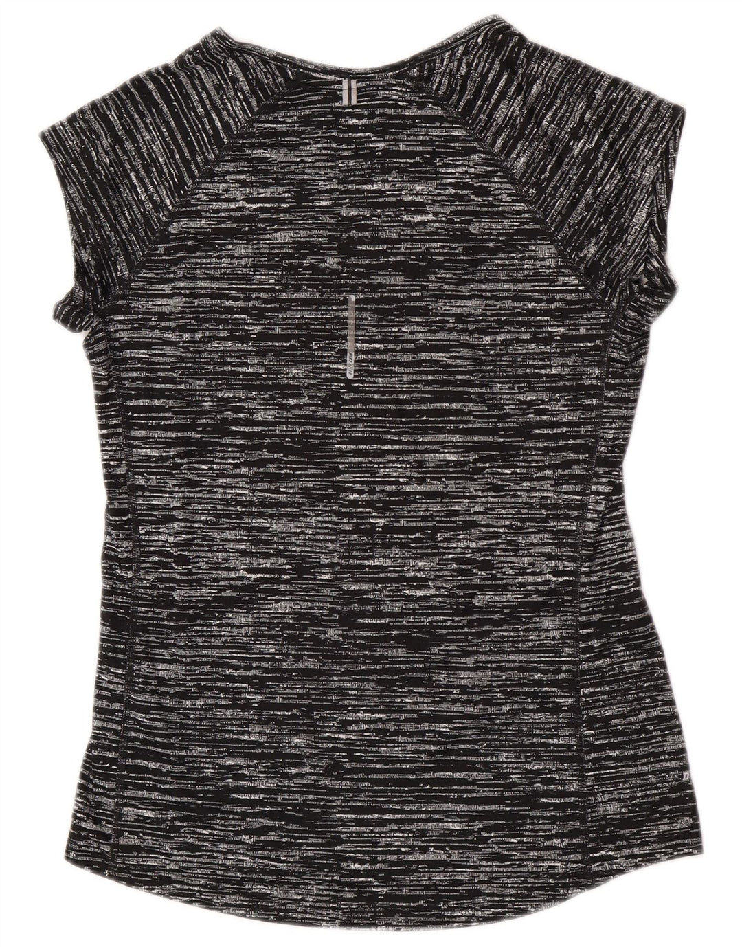 Nike - Camiseta Dri Fit para mujer, talla M, poliéster moteado negro