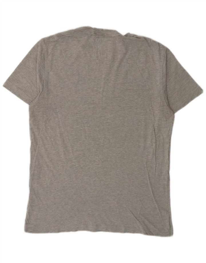Crew Clothing Camiseta para hombre Top Grande Gris Algodón