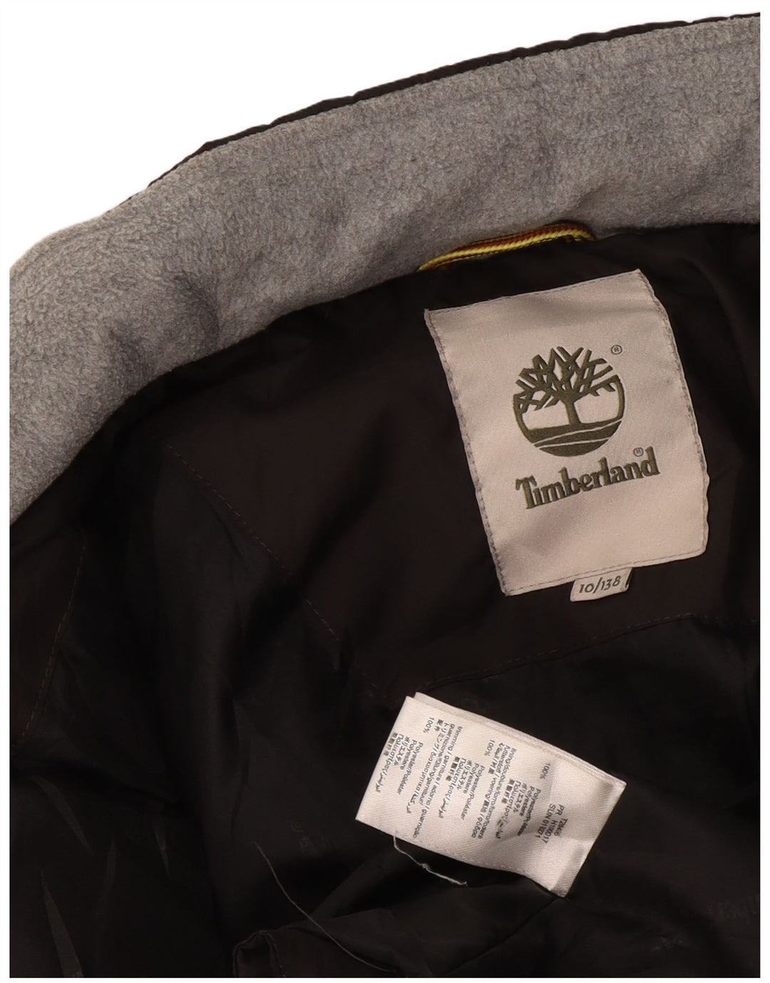Timberland Chaqueta Acolchada Niño 9-10 Años Negro Poliéster