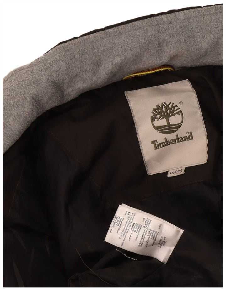 Timberland Chaqueta Acolchada Niño 9-10 Años Negro Poliéster
