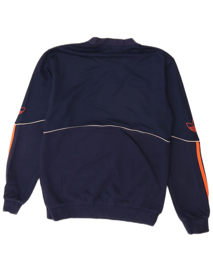 ADIDAS Sudadera gráfica para hombre Jumper XS Azul marino Algodón