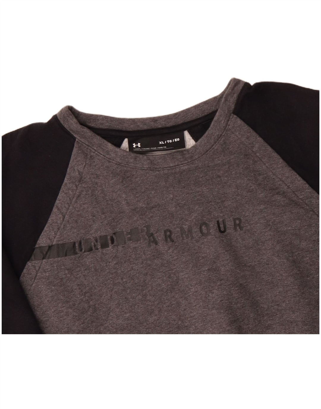 UNDER ARMOUR Sudadera extragrande para mujer UK 18 XL Bloque de color gris