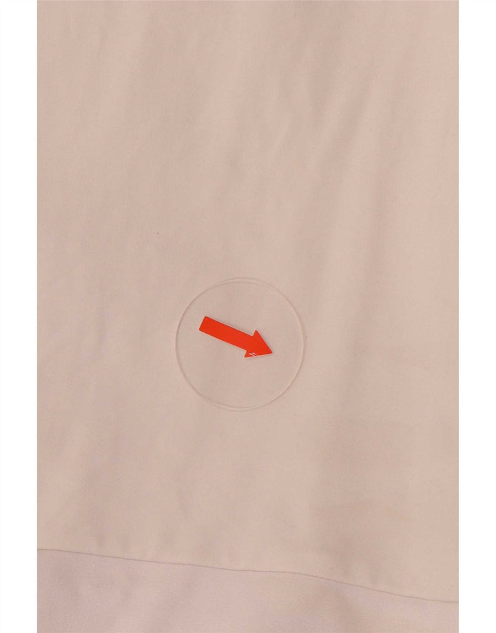 Fila - Sudadera gráfica para mujer, talla 40, talla mediana, color blanco